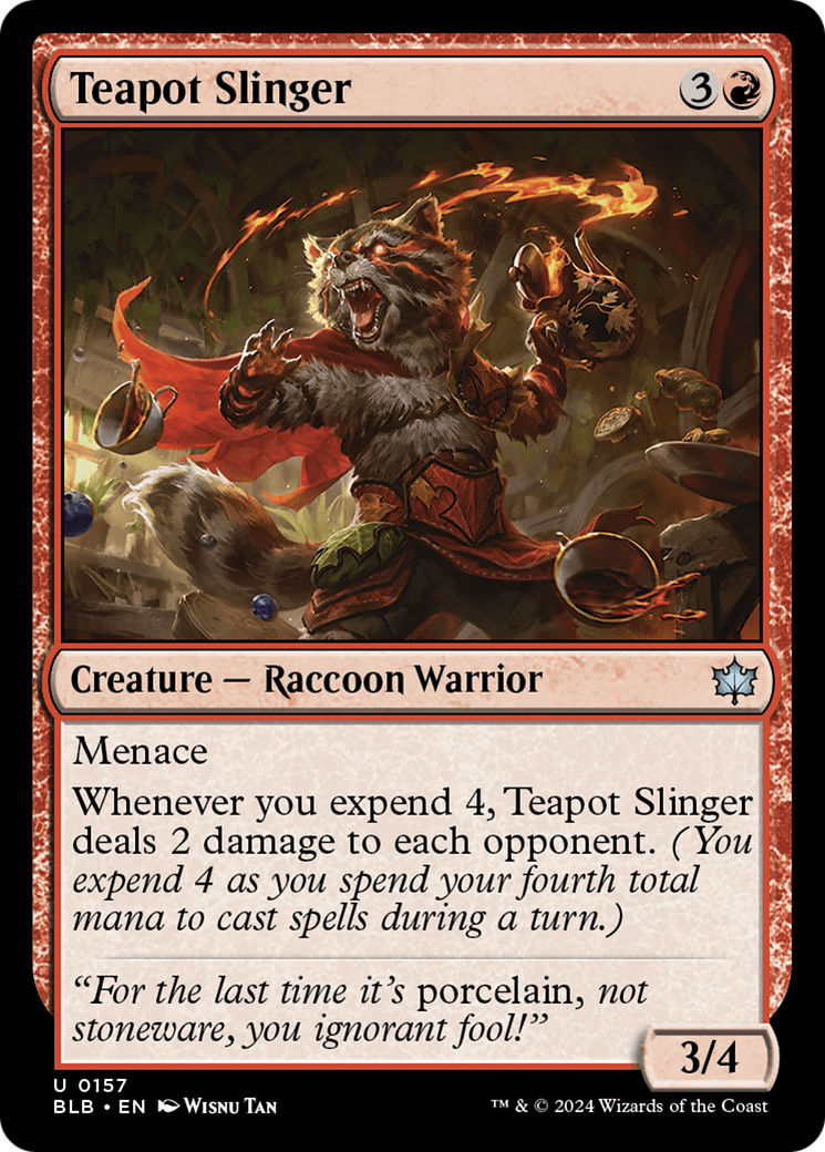 Teapot Slinger [Bloomburrow] | Grognard Games