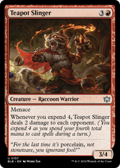 Teapot Slinger [Bloomburrow] | Grognard Games