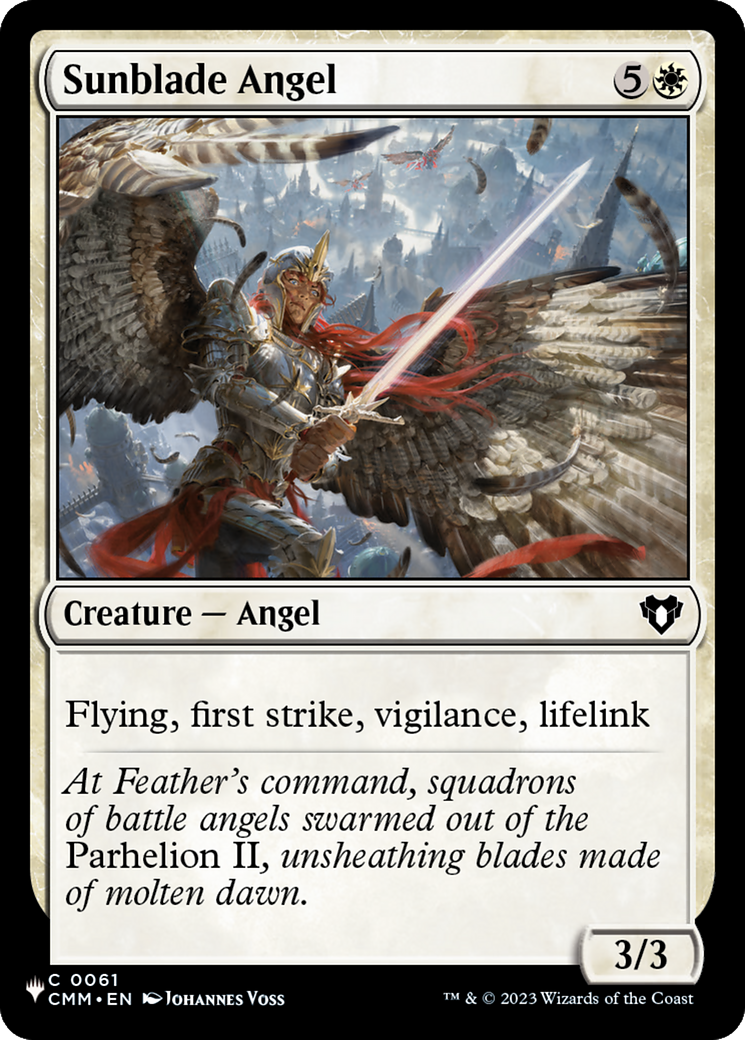 Sunblade Angel [The List] | Grognard Games