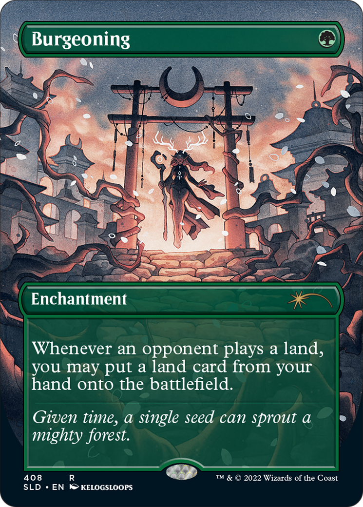 Burgeoning (Borderless) [Secret Lair Drop Series] | Grognard Games