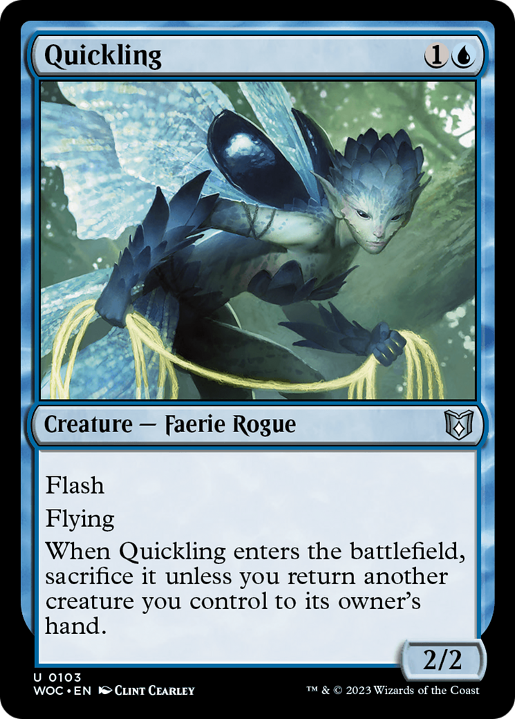 Quickling [Wilds of Eldraine Commander] | Grognard Games