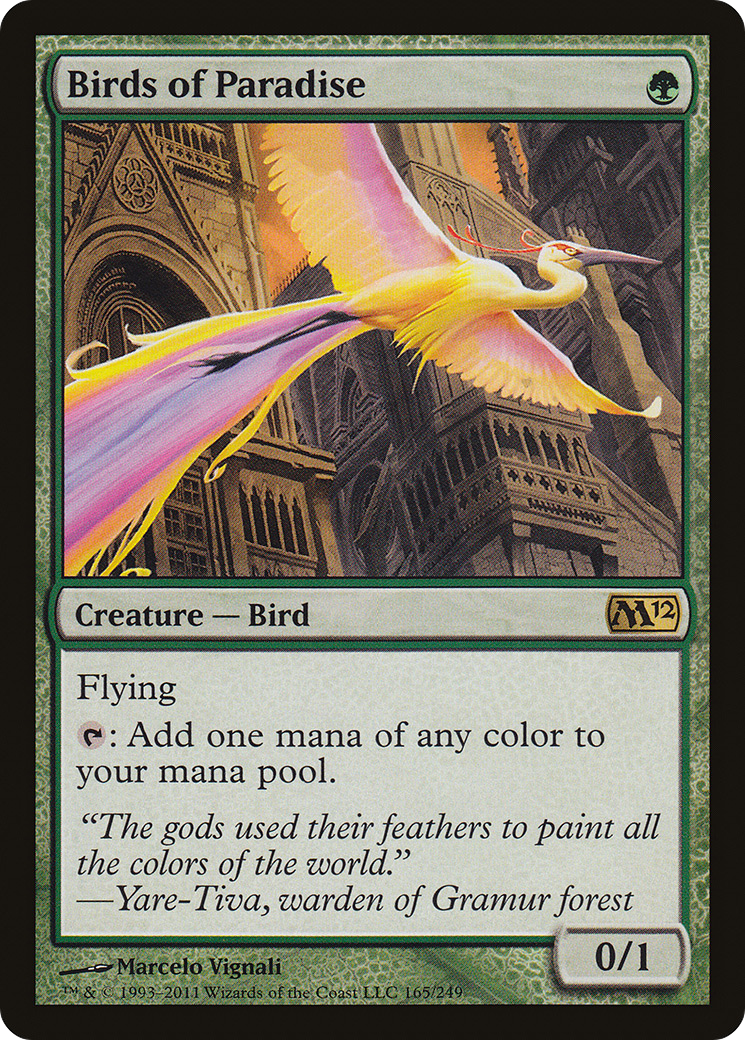 Birds of Paradise [Magic 2012] | Grognard Games