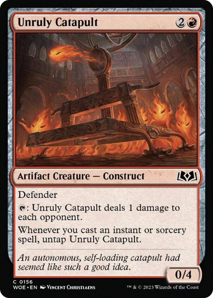 Unruly Catapult [Wilds of Eldraine] | Grognard Games