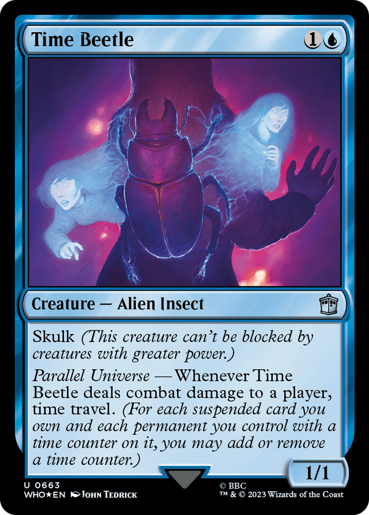 Time Beetle (Surge Foil) [Doctor Who] | Grognard Games