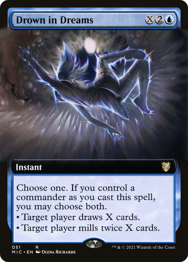 Drown in Dreams (Extended) [Innistrad: Midnight Hunt Commander] | Grognard Games
