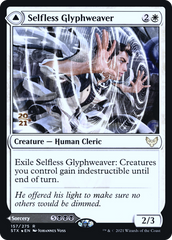 Selfless Glyphweaver // Deadly Vanity [Strixhaven: School of Mages Prerelease Promos] | Grognard Games