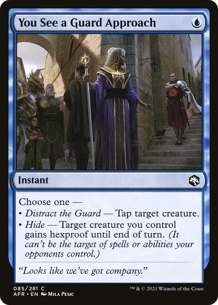 You See a Guard Approach [Dungeons & Dragons: Adventures in the Forgotten Realms] | Grognard Games