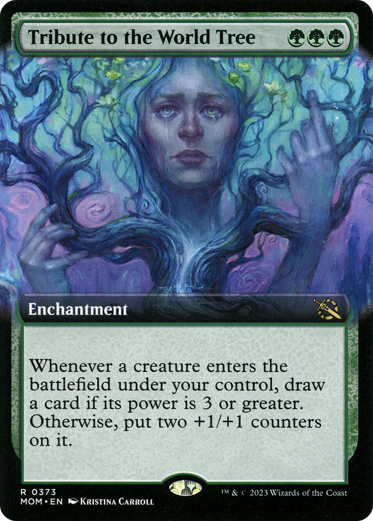 Tribute to the World Tree (Extended Art) [March of the Machine] | Grognard Games