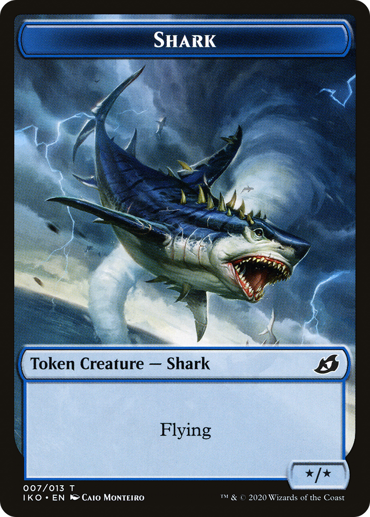 Shark [Ikoria: Lair of Behemoths Tokens] | Grognard Games