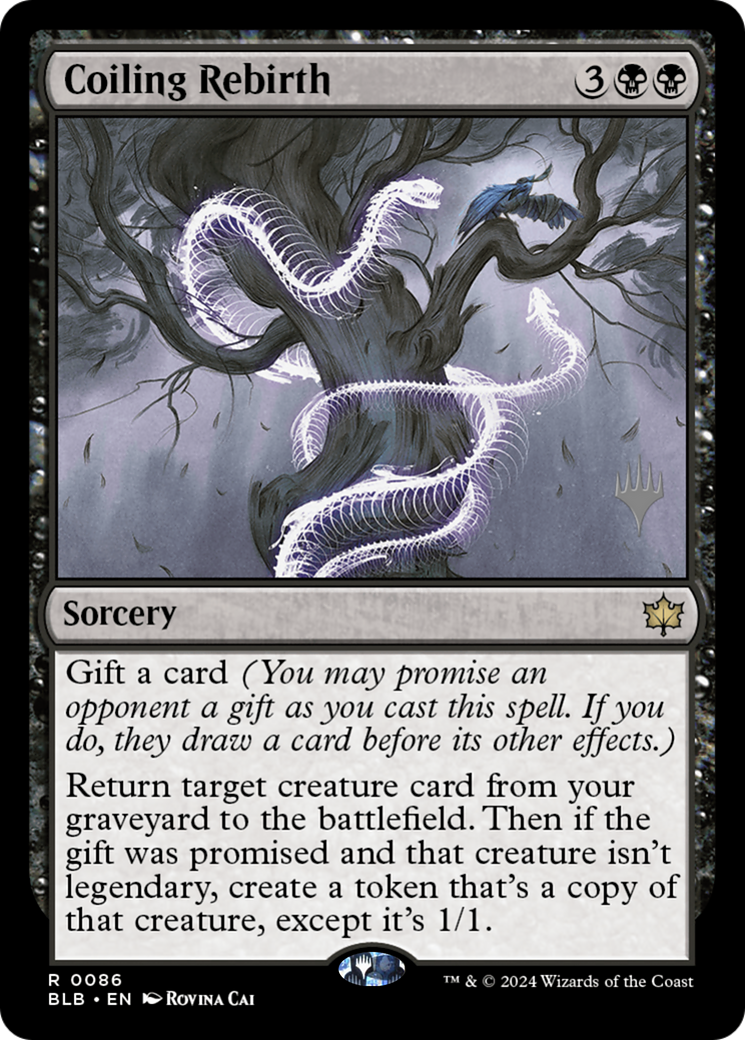 Coiling Rebirth (Promo Pack) [Bloomburrow Promos] | Grognard Games