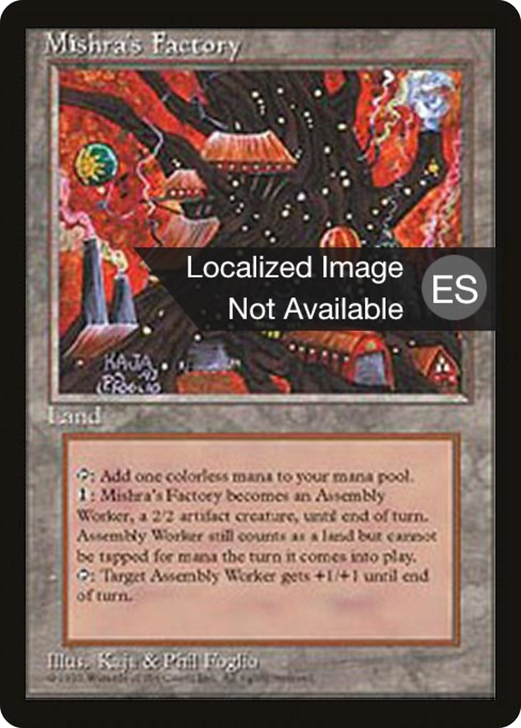 Mishra's Factory [Fourth Edition (Foreign Black Border)] | Grognard Games