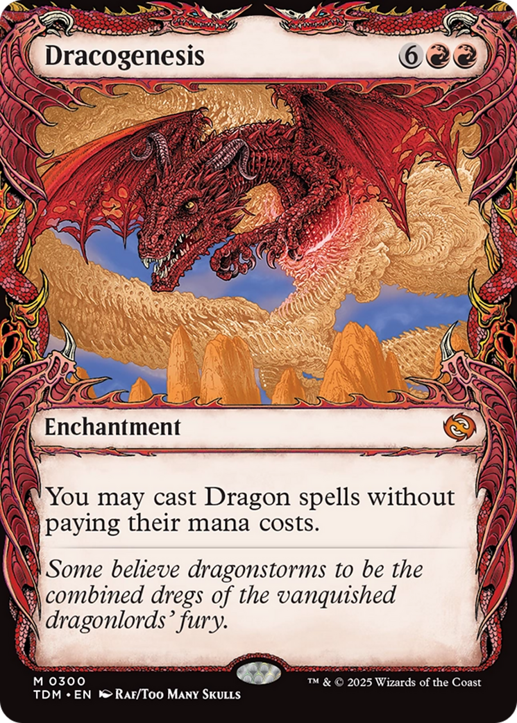 Dracogenesis (0300) (Showcase) [Tarkir: Dragonstorm] | Grognard Games