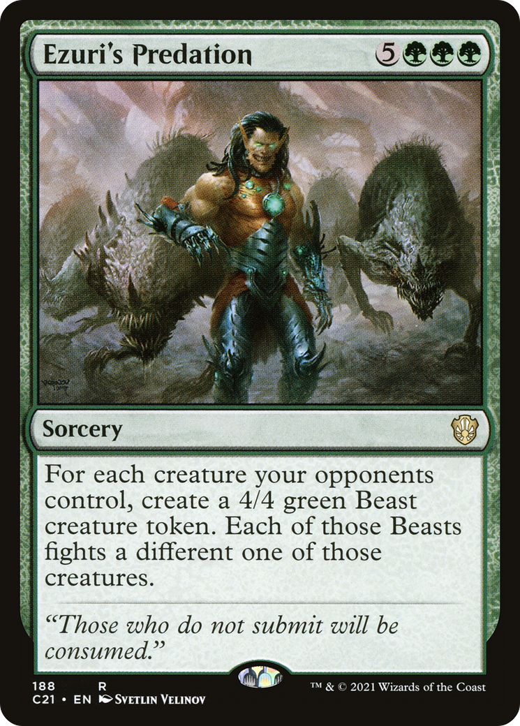 Ezuri's Predation [Commander 2021] | Grognard Games