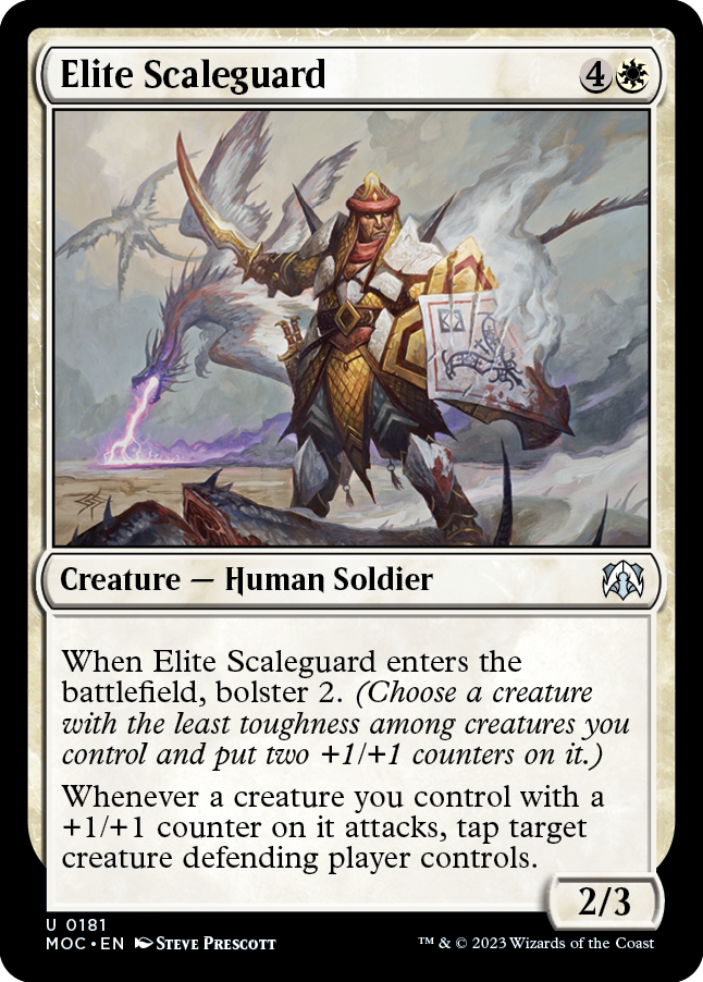 Elite Scaleguard [March of the Machine Commander] | Grognard Games