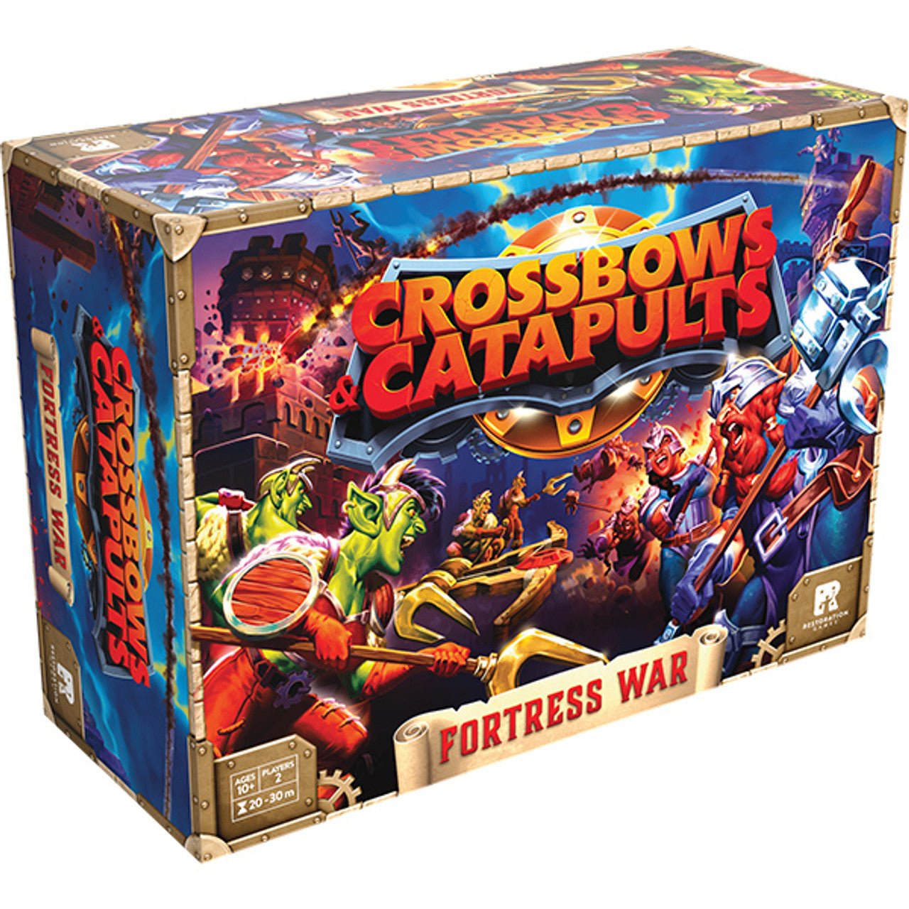 Crossbows and Catapults: Fortress War | Grognard Games