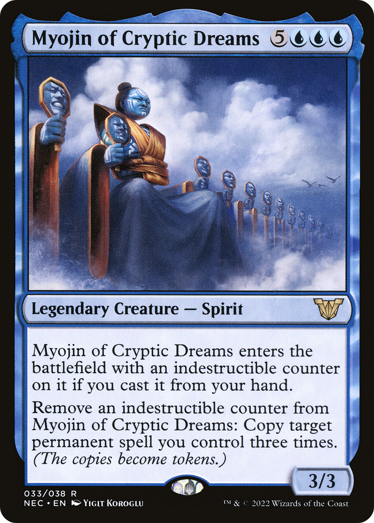 Myojin of Cryptic Dreams [Kamigawa: Neon Dynasty Commander] | Grognard Games
