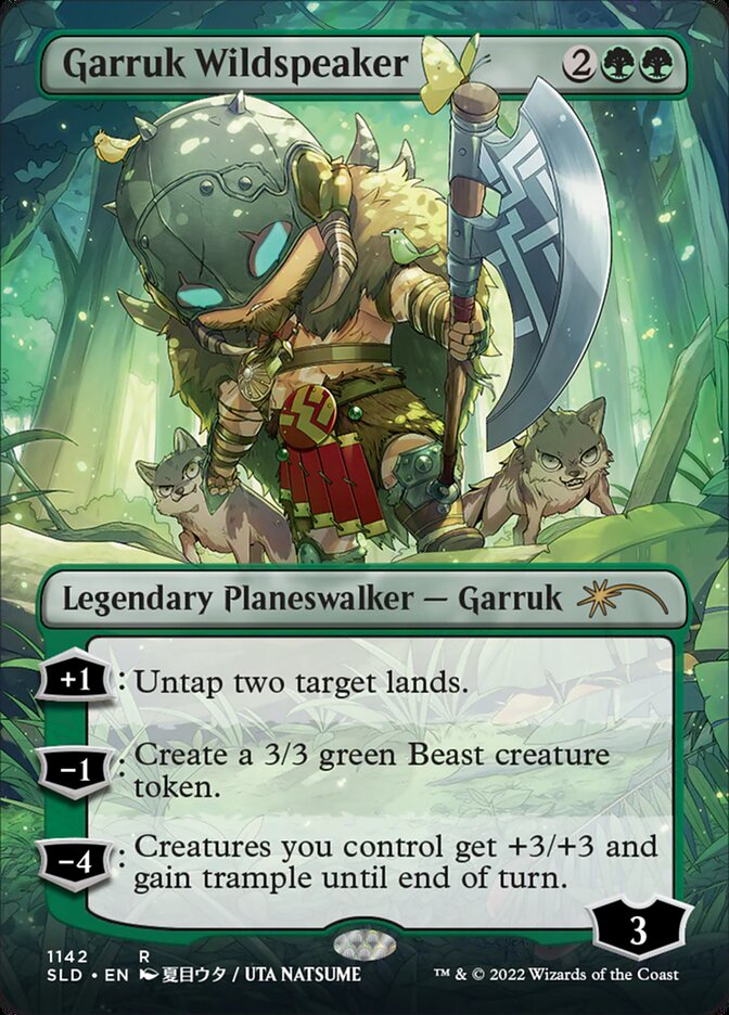 Garruk Wildspeaker (Borderless) [Secret Lair Drop Series] | Grognard Games