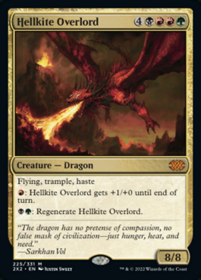 Hellkite Overlord [Double Masters 2022] | Grognard Games