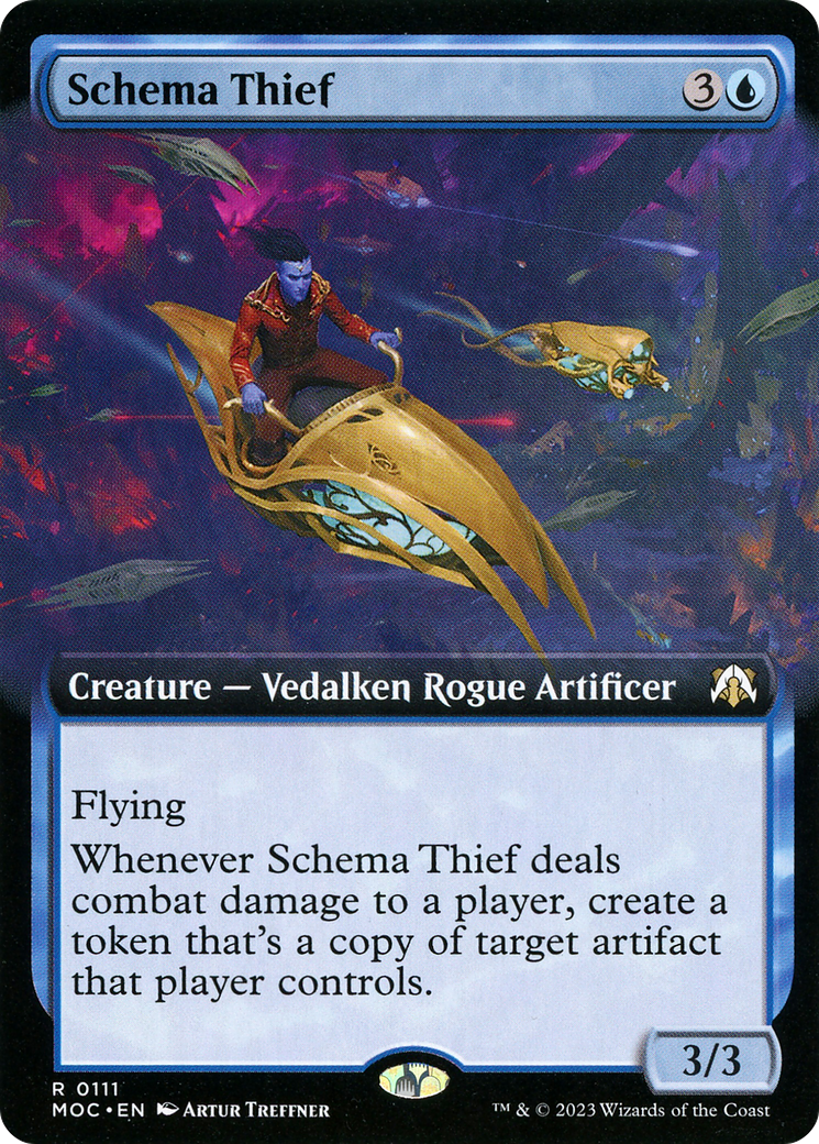Schema Thief (Extended Art) [March of the Machine Commander] | Grognard Games