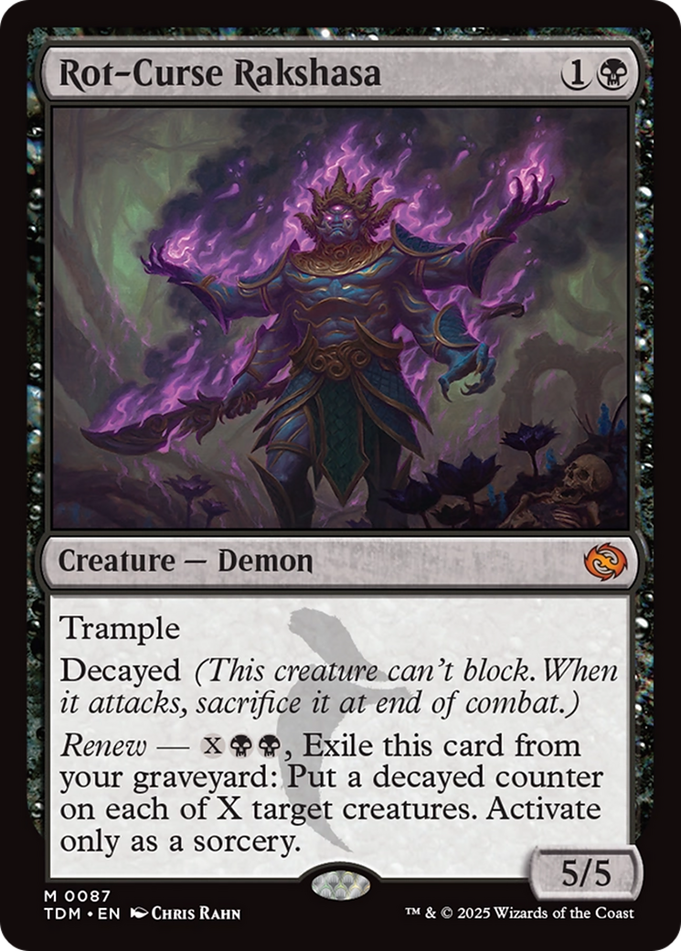 Rot-Curse Rakshasa [Tarkir: Dragonstorm] | Grognard Games