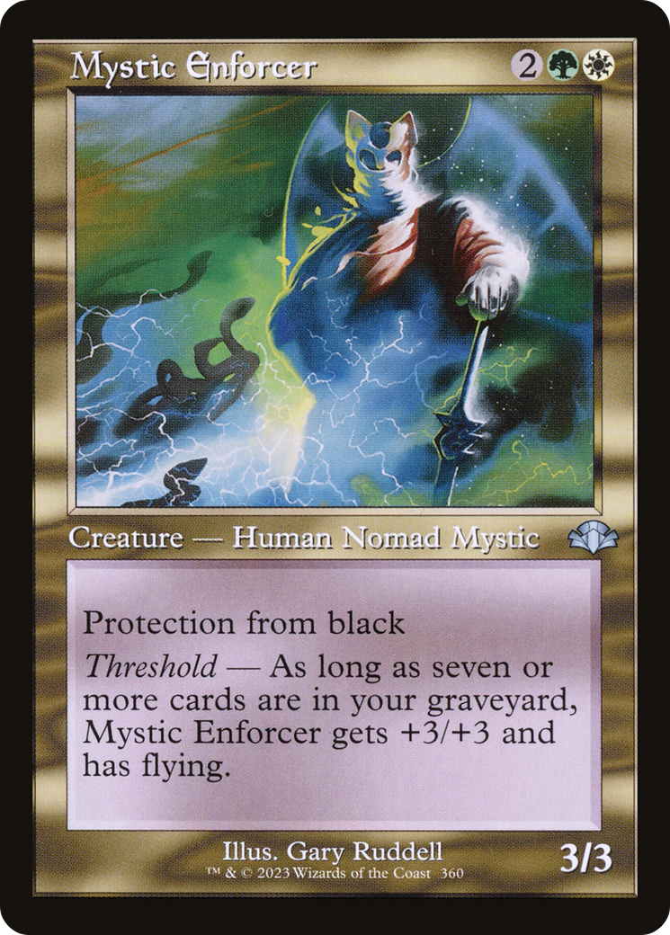 Mystic Enforcer (Retro) [Dominaria Remastered] | Grognard Games