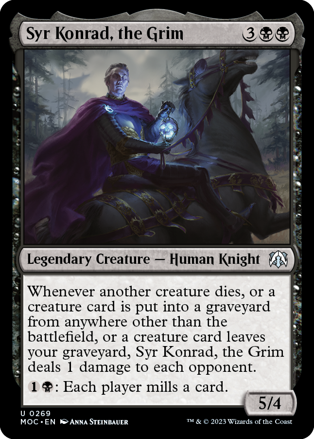 Syr Konrad, the Grim [March of the Machine Commander] | Grognard Games