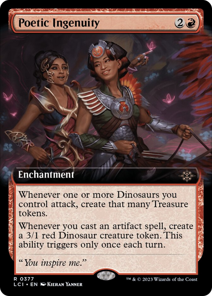 Poetic Ingenuity (Extended Art) [The Lost Caverns of Ixalan] | Grognard Games