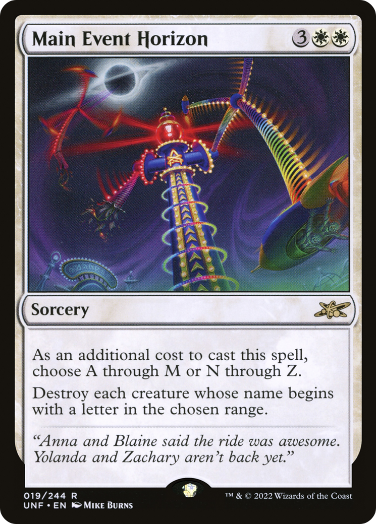 Main Event Horizon [Unfinity] | Grognard Games