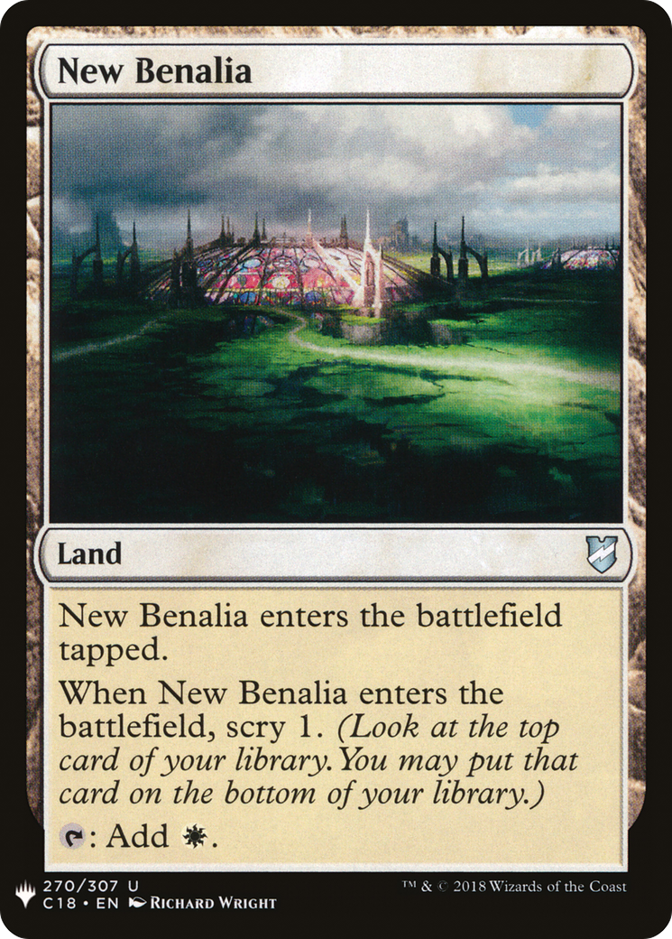 New Benalia [Mystery Booster] | Grognard Games