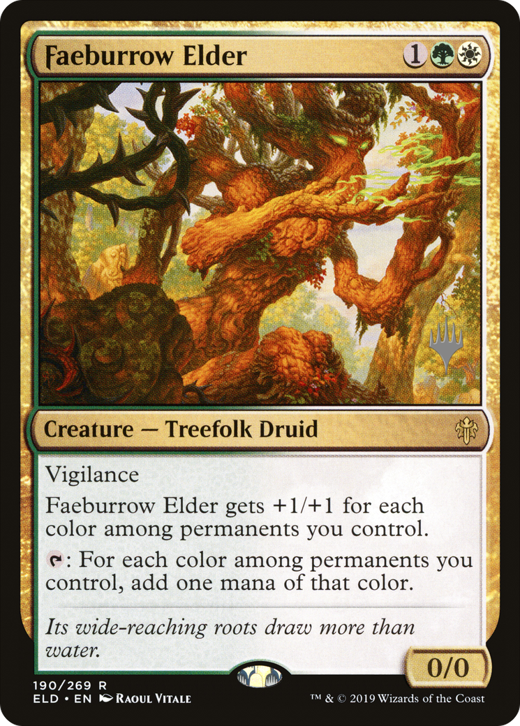 Faeburrow Elder (Promo Pack) [Throne of Eldraine Promos] | Grognard Games