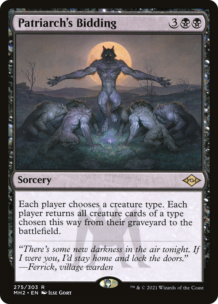 Patriarch's Bidding [Modern Horizons 2] | Grognard Games