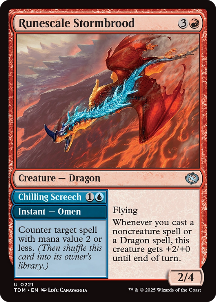 Runescale Stormbrood [Tarkir: Dragonstorm] | Grognard Games