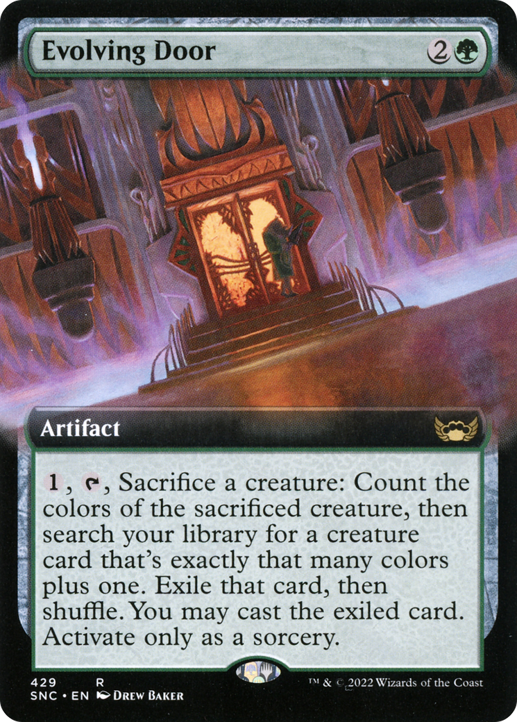 Evolving Door (Extended Art) [Streets of New Capenna] | Grognard Games