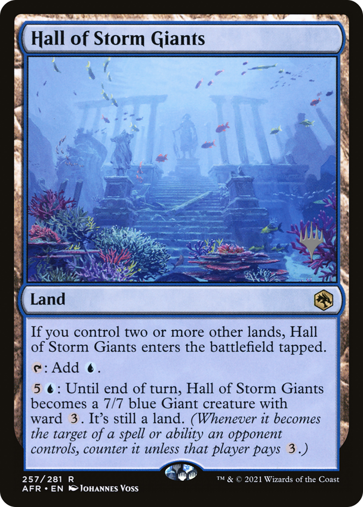 Hall of Storm Giants (Promo Pack) [Dungeons & Dragons: Adventures in the Forgotten Realms Promos] | Grognard Games