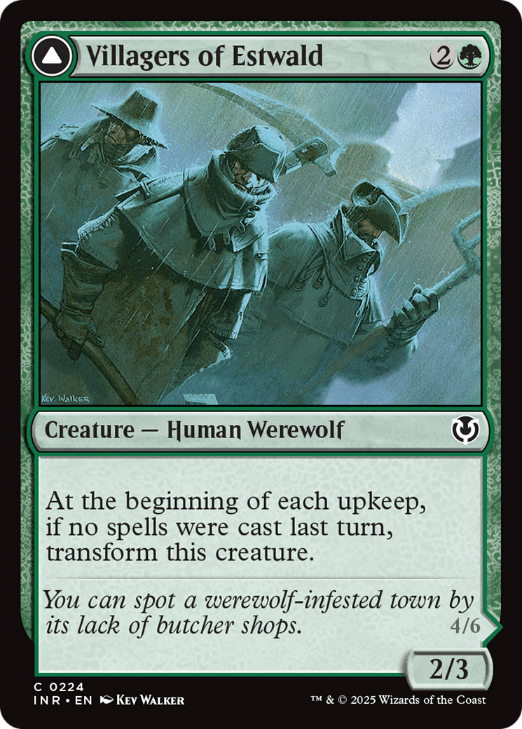 Villagers of Estwald // Howlpack of Estwald [Innistrad Remastered] | Grognard Games
