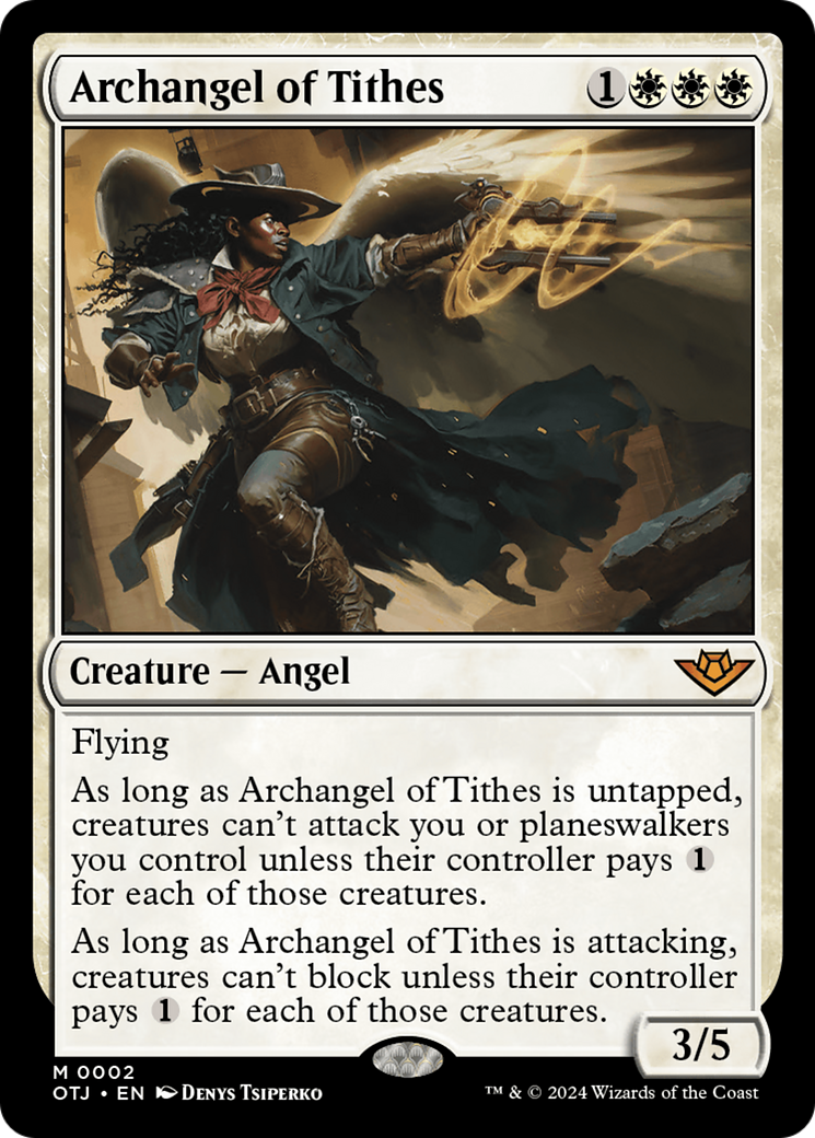 Archangel of Tithes [Outlaws of Thunder Junction] | Grognard Games
