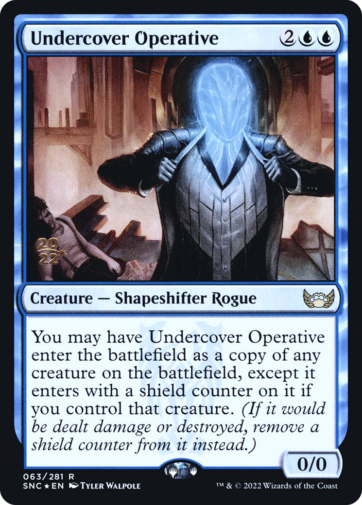 Undercover Operative [Streets of New Capenna Prerelease Promos] | Grognard Games