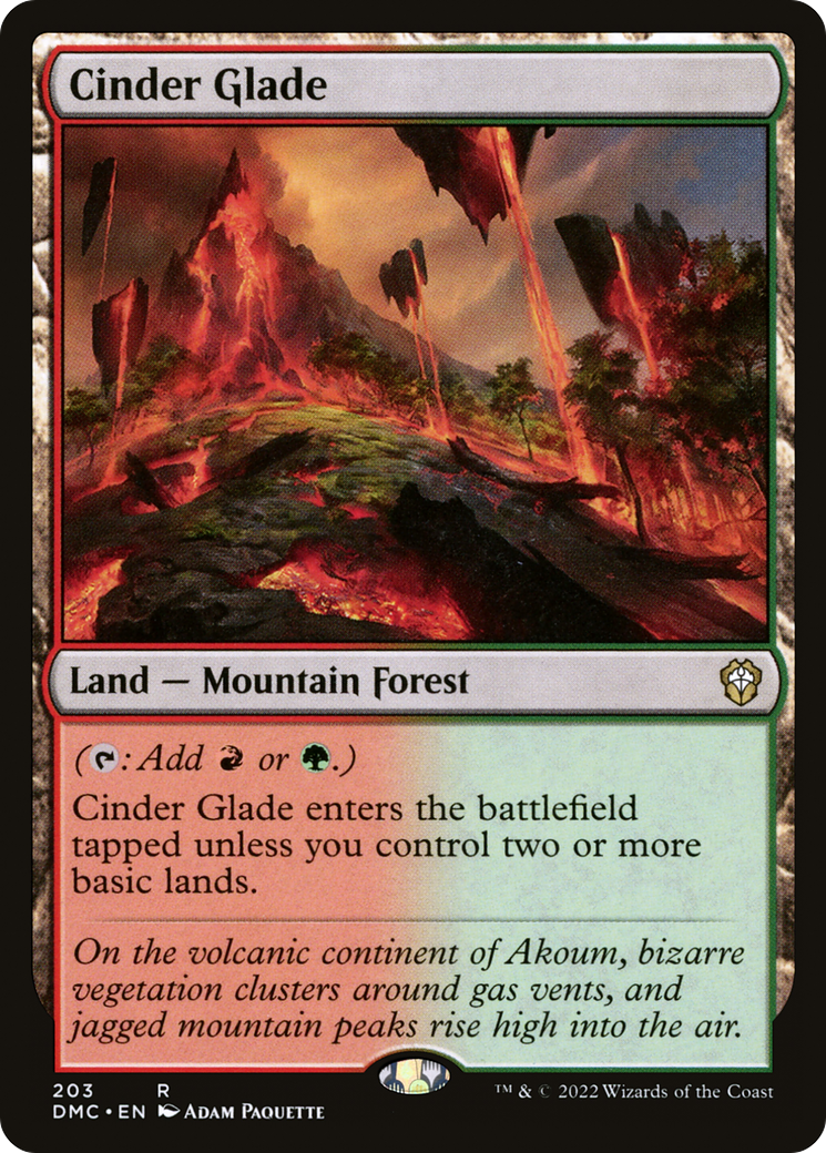 Cinder Glade [Dominaria United Commander] | Grognard Games
