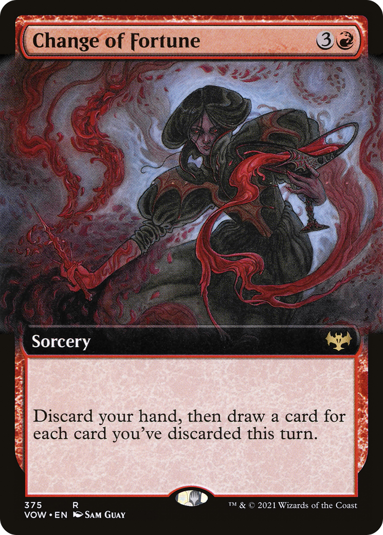 Change of Fortune (Extended) [Innistrad: Crimson Vow] | Grognard Games