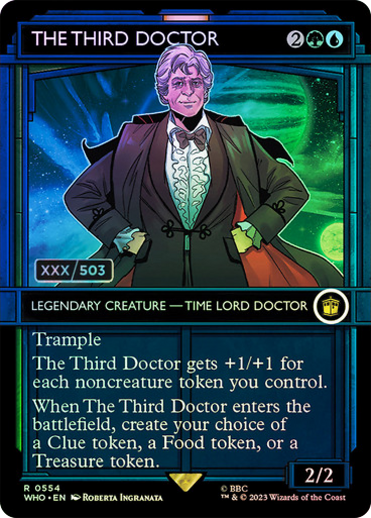 The Third Doctor (Serial Numbered) [Doctor Who] | Grognard Games