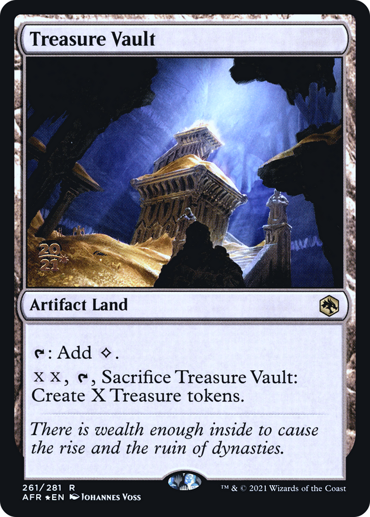Treasure Vault [Dungeons & Dragons: Adventures in the Forgotten Realms Prerelease Promos] | Grognard Games