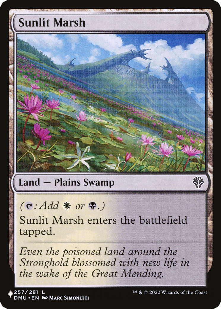 Sunlit Marsh [The List Reprints] | Grognard Games