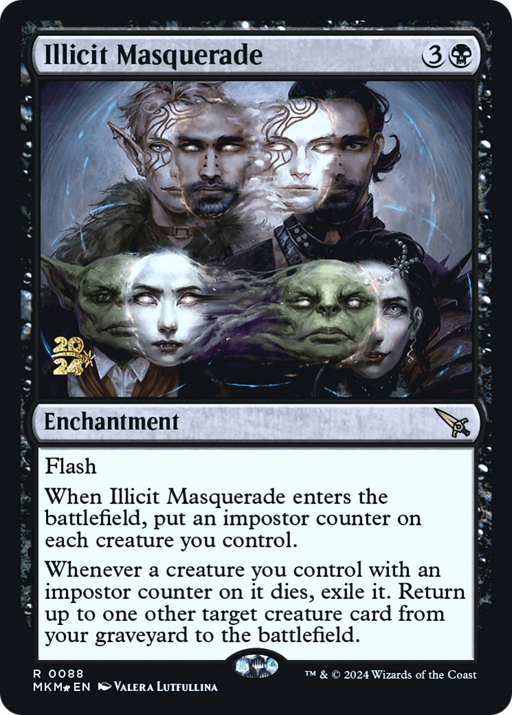 Illicit Masquerade [Murders at Karlov Manor Prerelease Promos] | Grognard Games