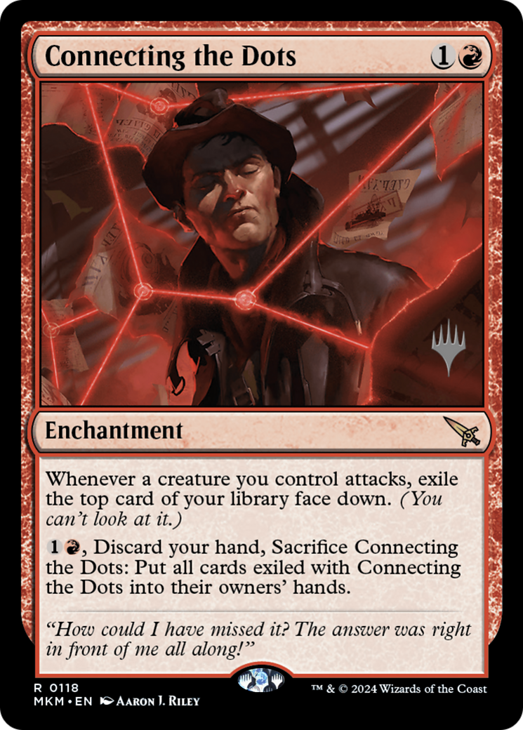 Connecting the Dots (Promo Pack) [Murders at Karlov Manor Promos] | Grognard Games