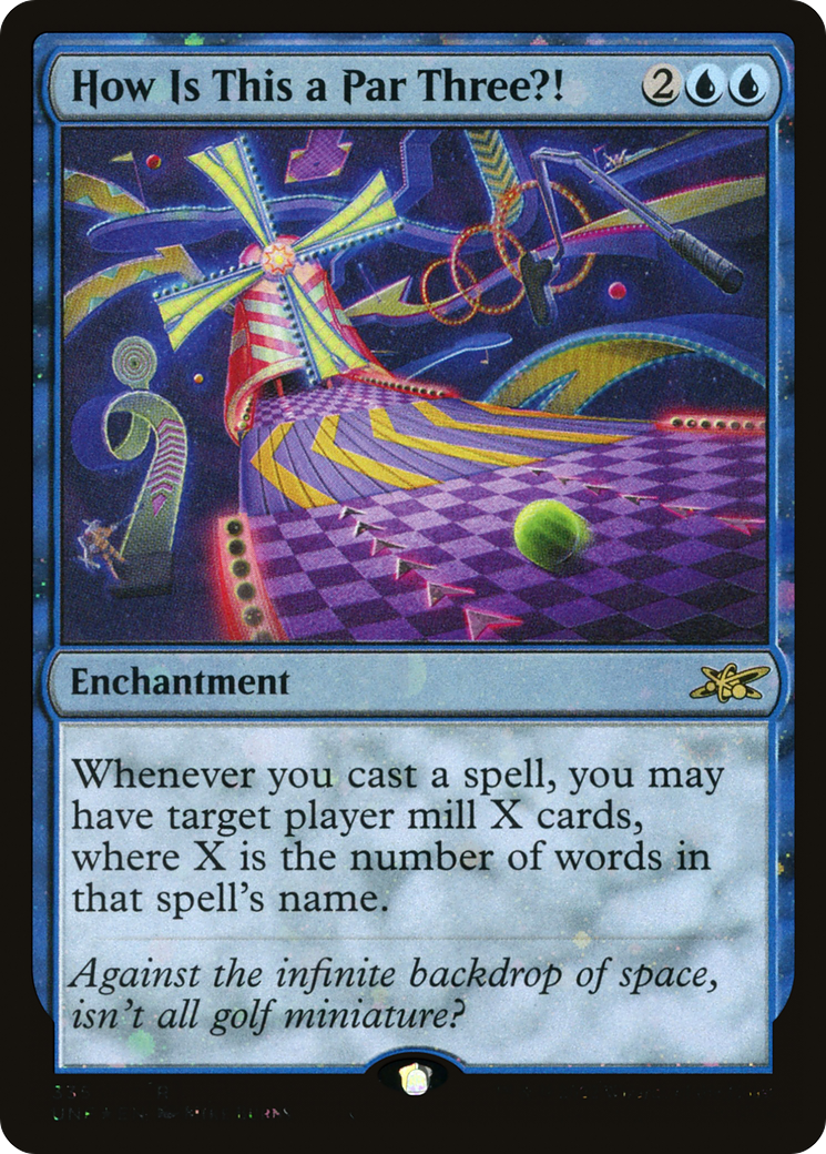 How Is This a Par Three?! (Galaxy Foil) [Unfinity] | Grognard Games