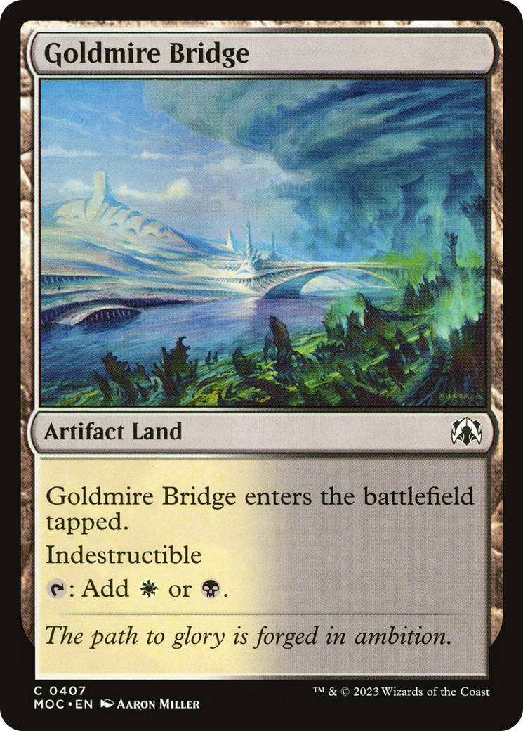 Goldmire Bridge [March of the Machine Commander] | Grognard Games
