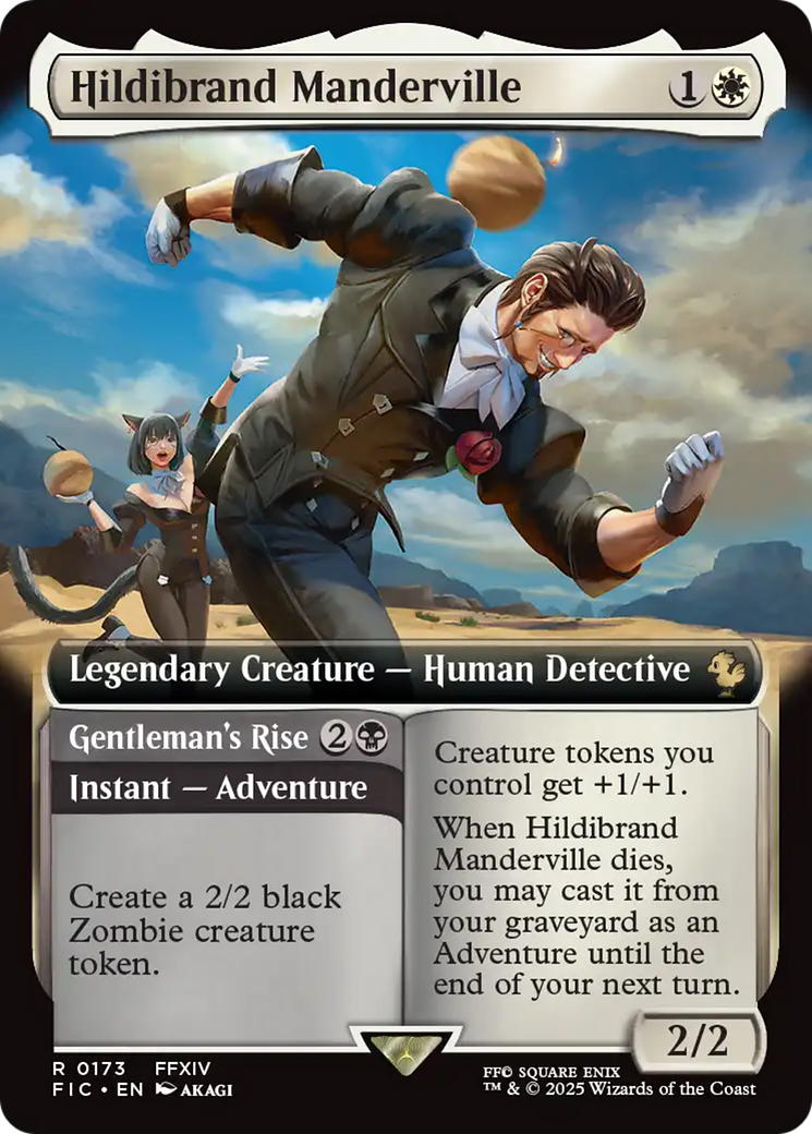 Hildibrand Manderville // Gentleman's Rise (Extended Art) [FINAL FANTASY Commander] | Grognard Games