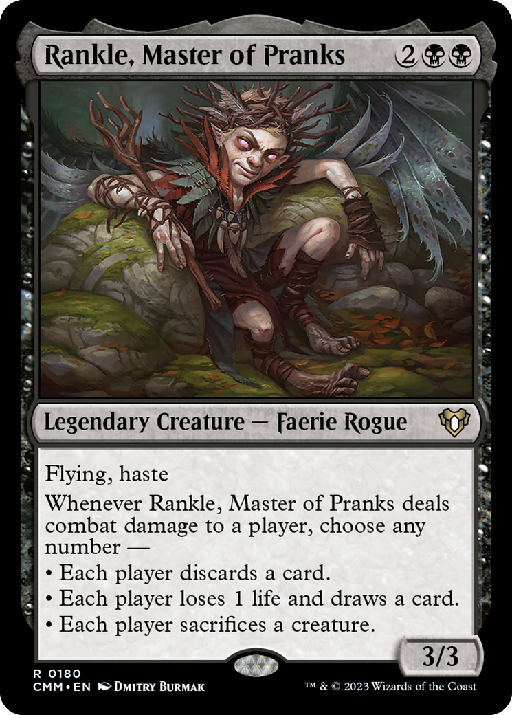 Rankle, Master of Pranks [Commander Masters] | Grognard Games