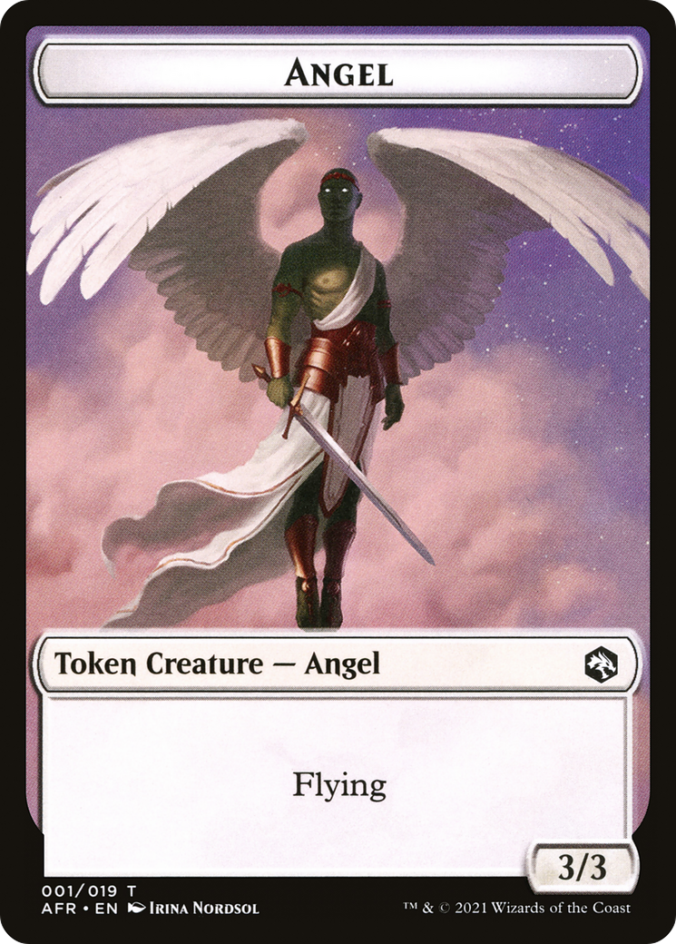 Angel Token [Dungeons & Dragons: Adventures in the Forgotten Realms Tokens] | Grognard Games