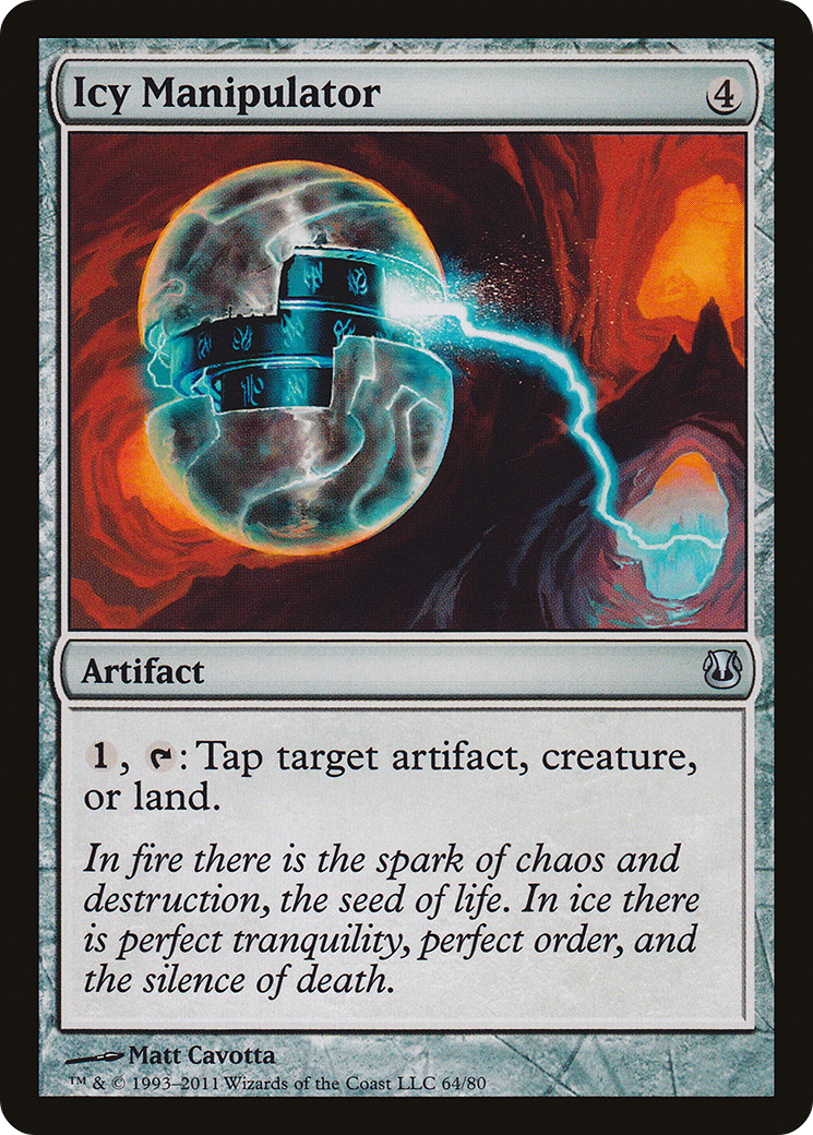 Icy Manipulator (DDH-064) - Duel Decks: Ajani vs. Nicol Bolas Foil | Grognard Games